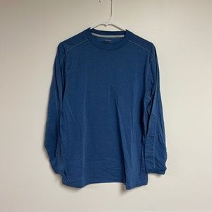 ExOfficio Longsleeve Performance Tee Blue sz